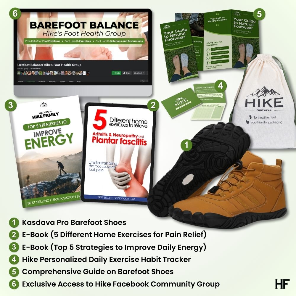 Kasdava Pro - Non-slip & Waterproof Winter Barefoot Shoe (Unisex)