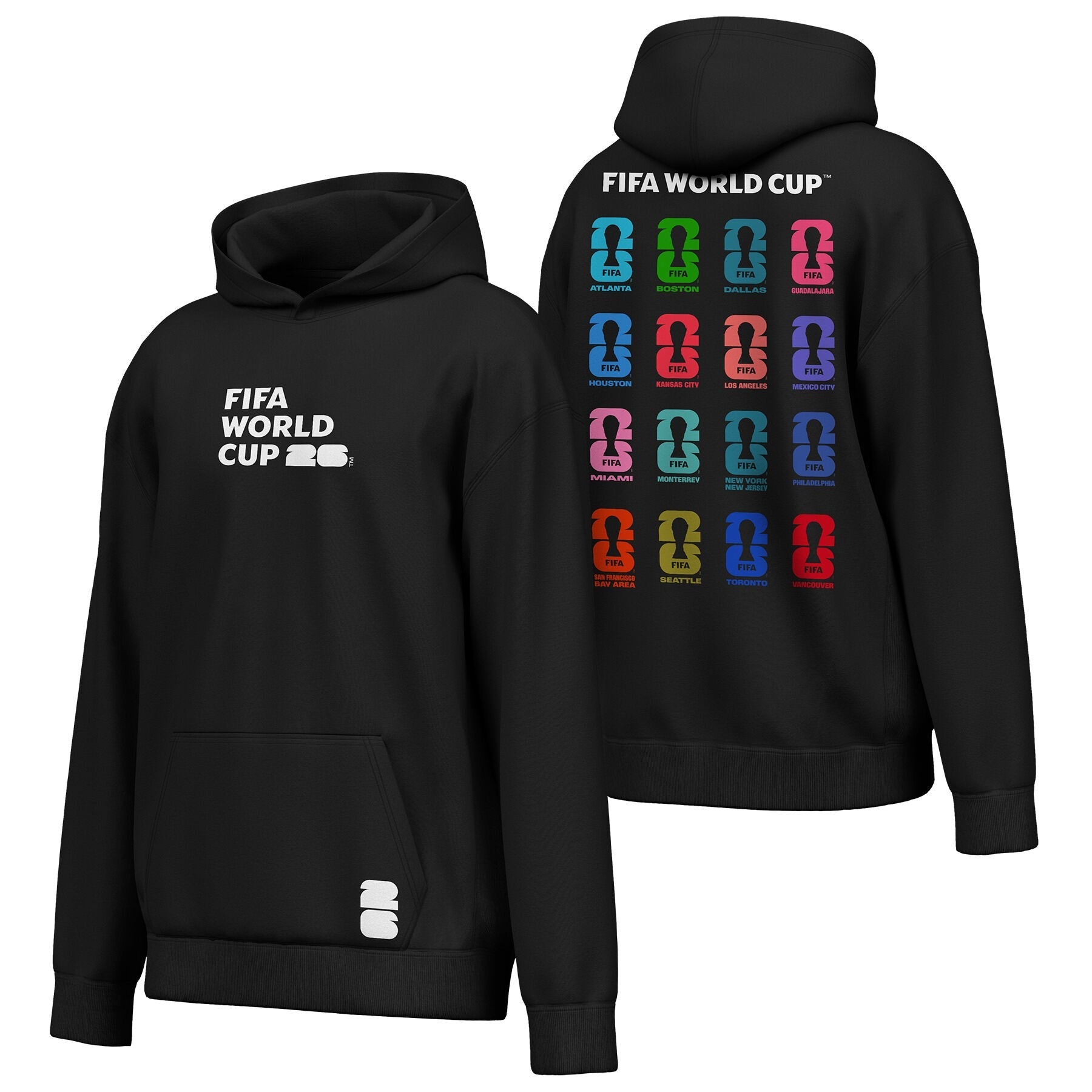 FIFA World Cup 2026™ Host City Emblems Hoodie - Unisex