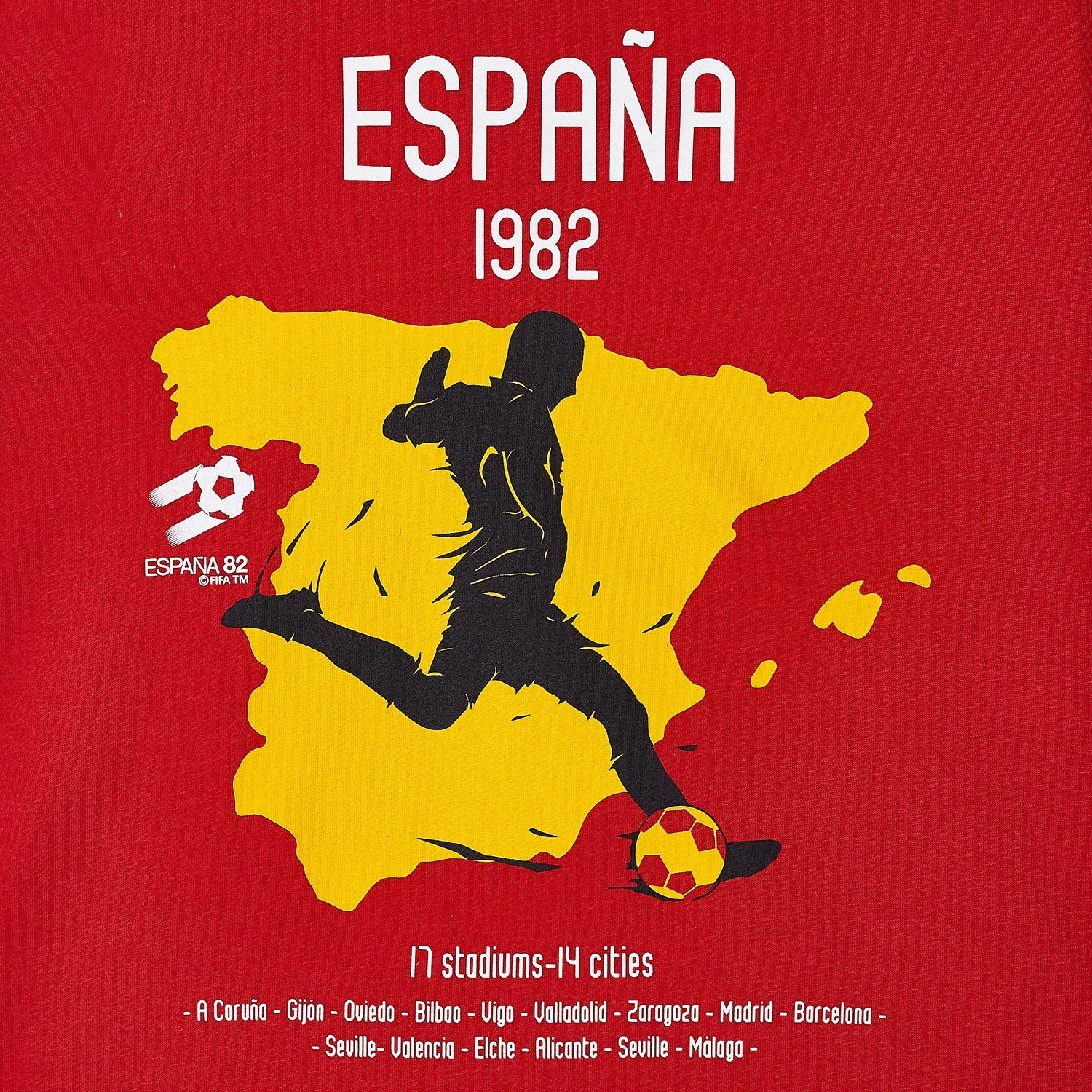 FIFA Classics Spain '82 Host Nation T-Shirt - Unisex