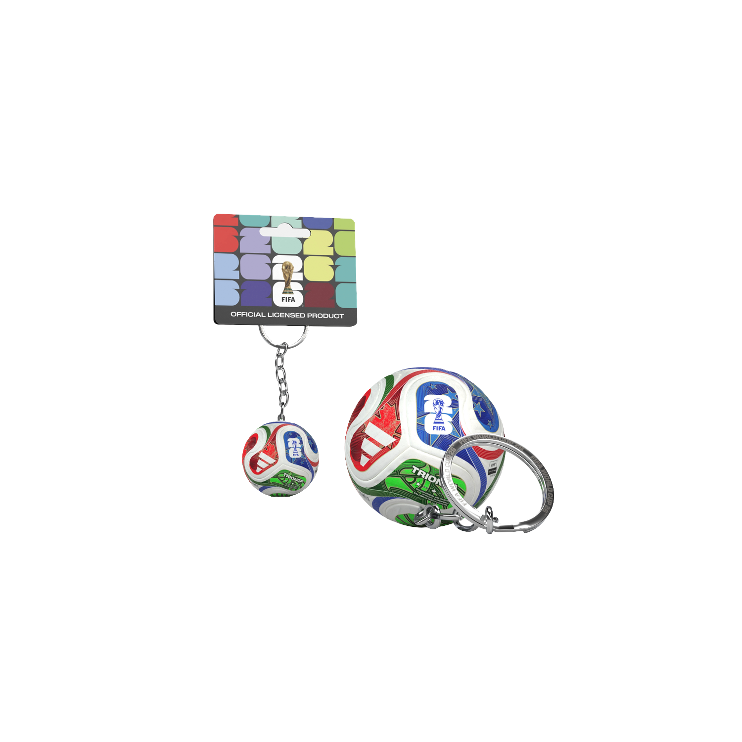 FIFA World Cup 2026™ Trionda Ball Replica Keychain