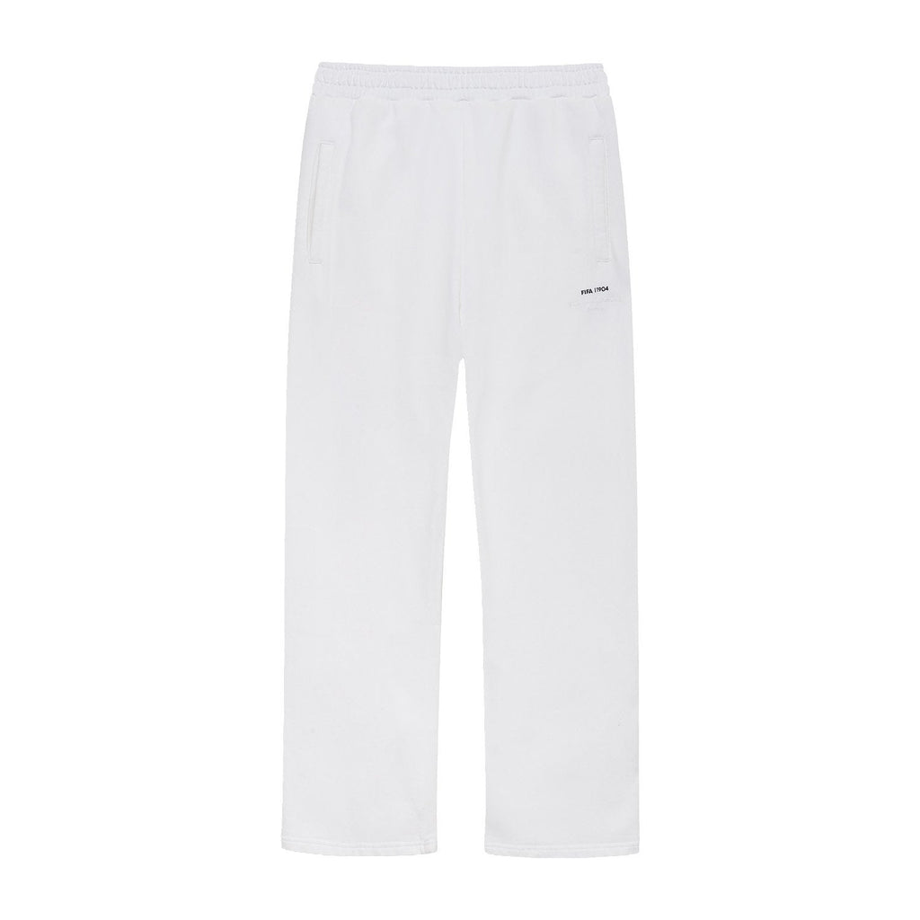 FIFA 1904 Stacked White Sweatpants - Unisex