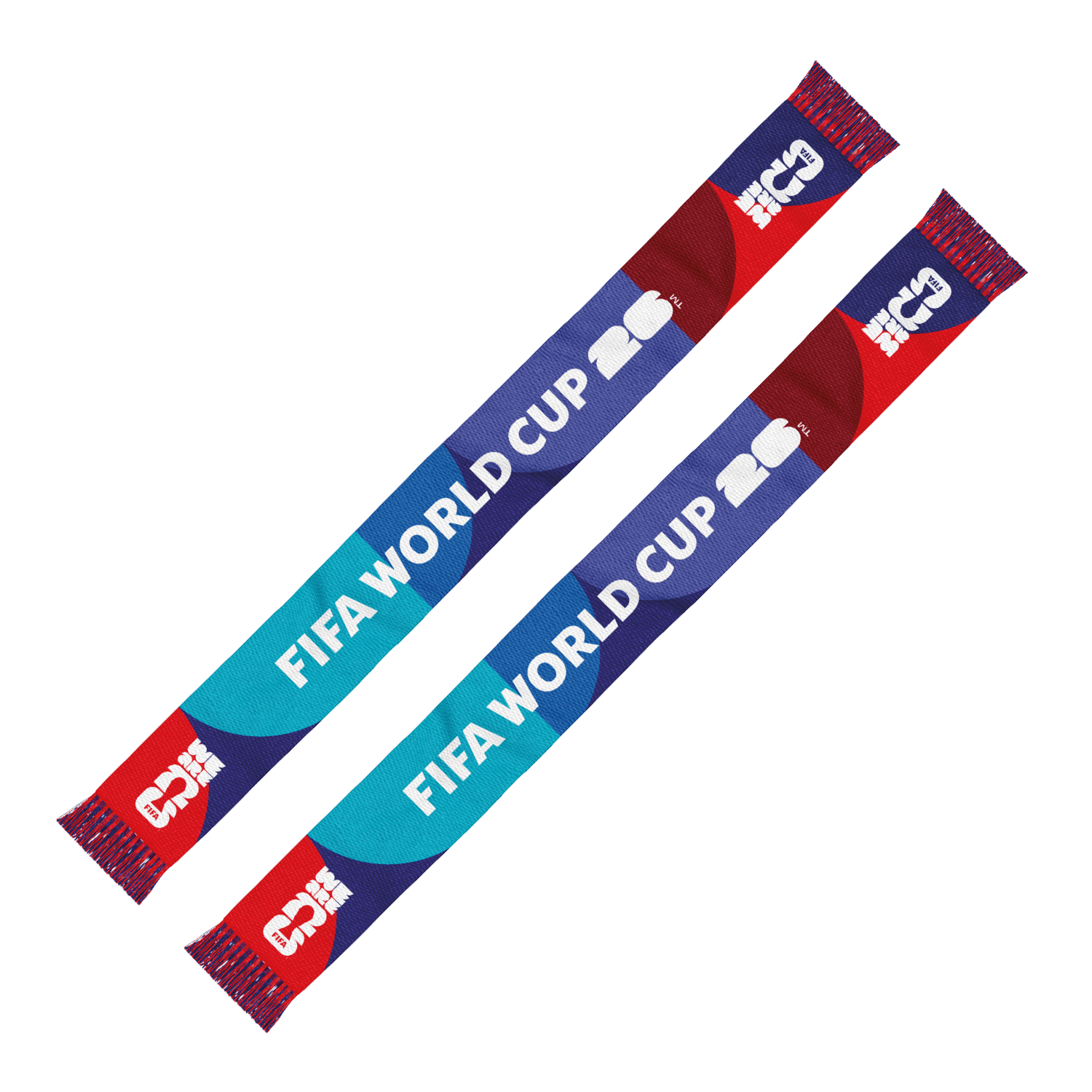 FIFA World Cup 2026™ Tournament Colors Scarf